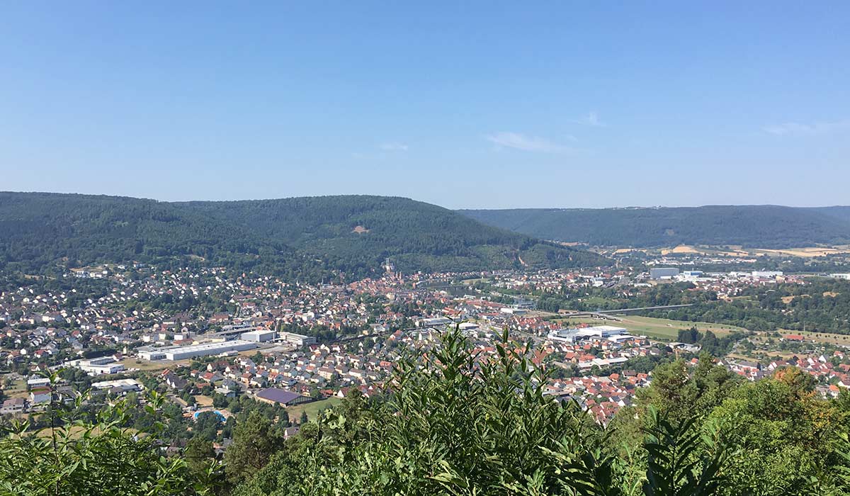 Aussicht über Miltenberg