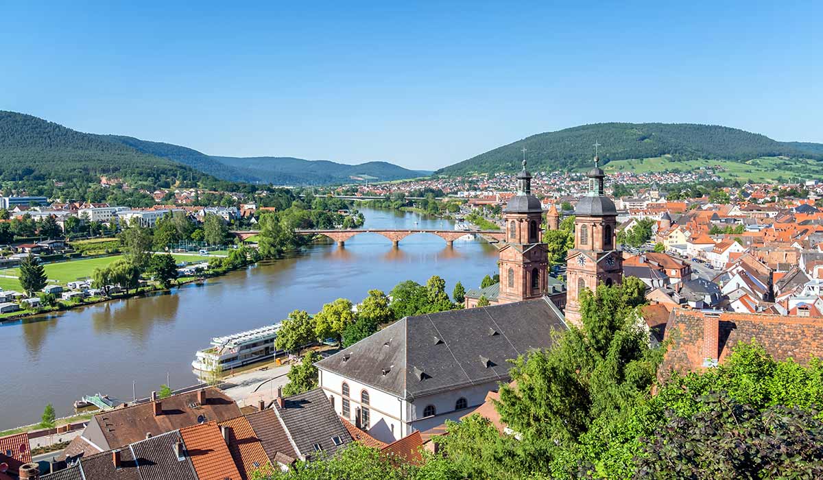 Aussicht auf Miltenberg