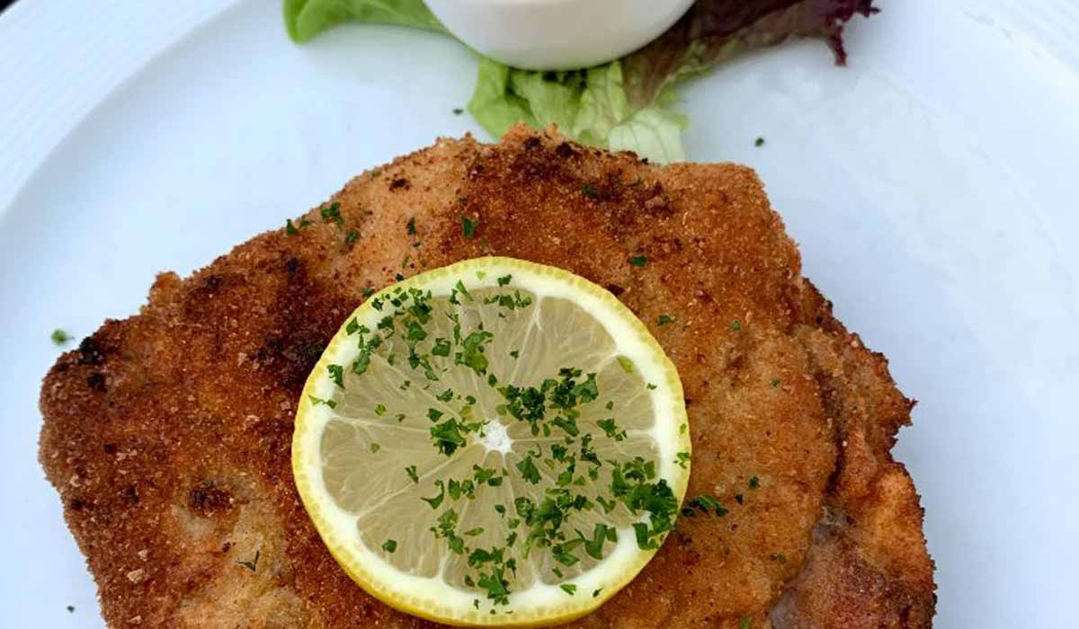 Schnitzel mit Zitrone